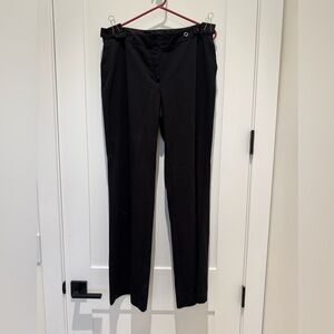 Worthington Black Curvy Fit Trousers, slacks, pants size 10